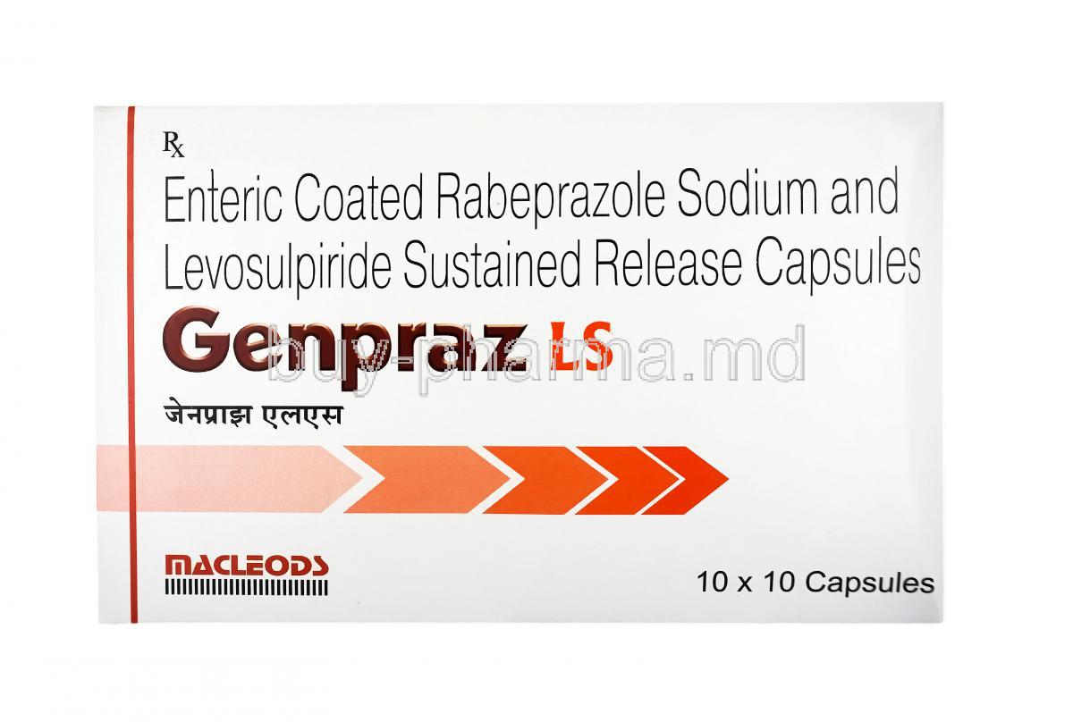 Genpraz LS, Levosulpiride and Rabeprazole