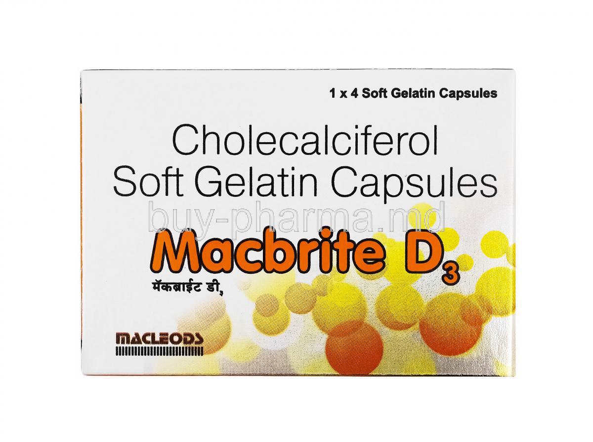 Macbrite D3, Cholecalciferol