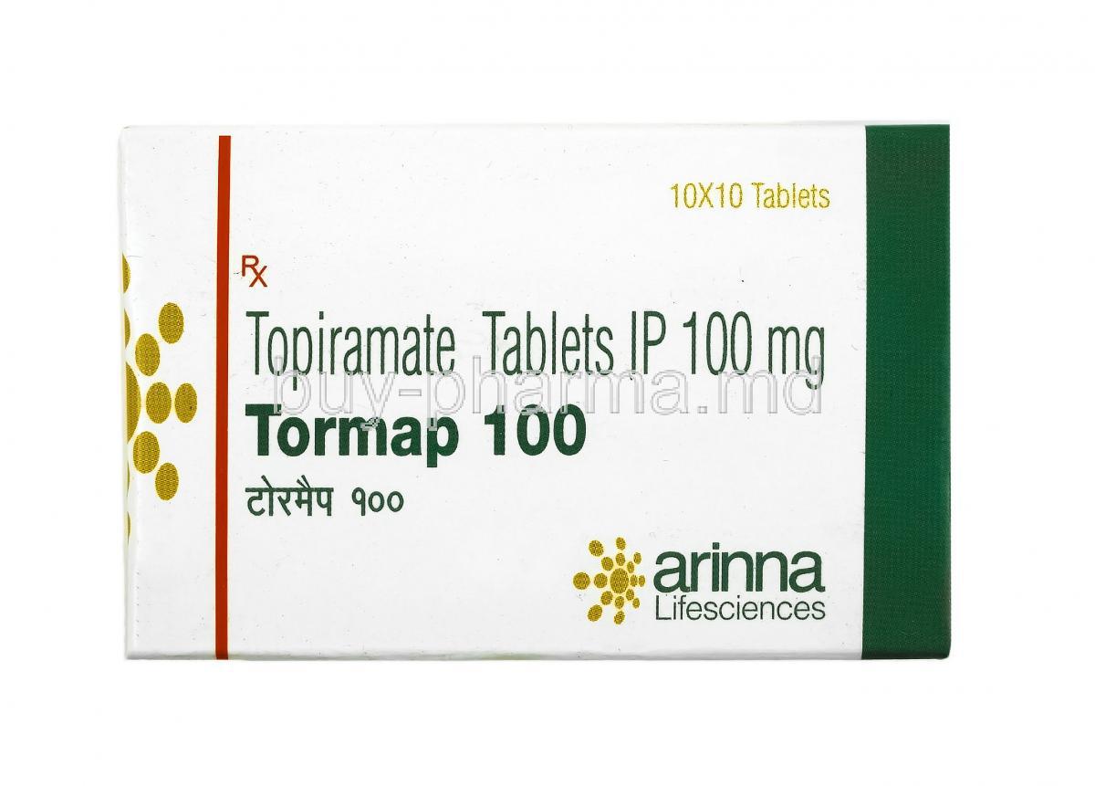 Tormap, Topiramate100mg