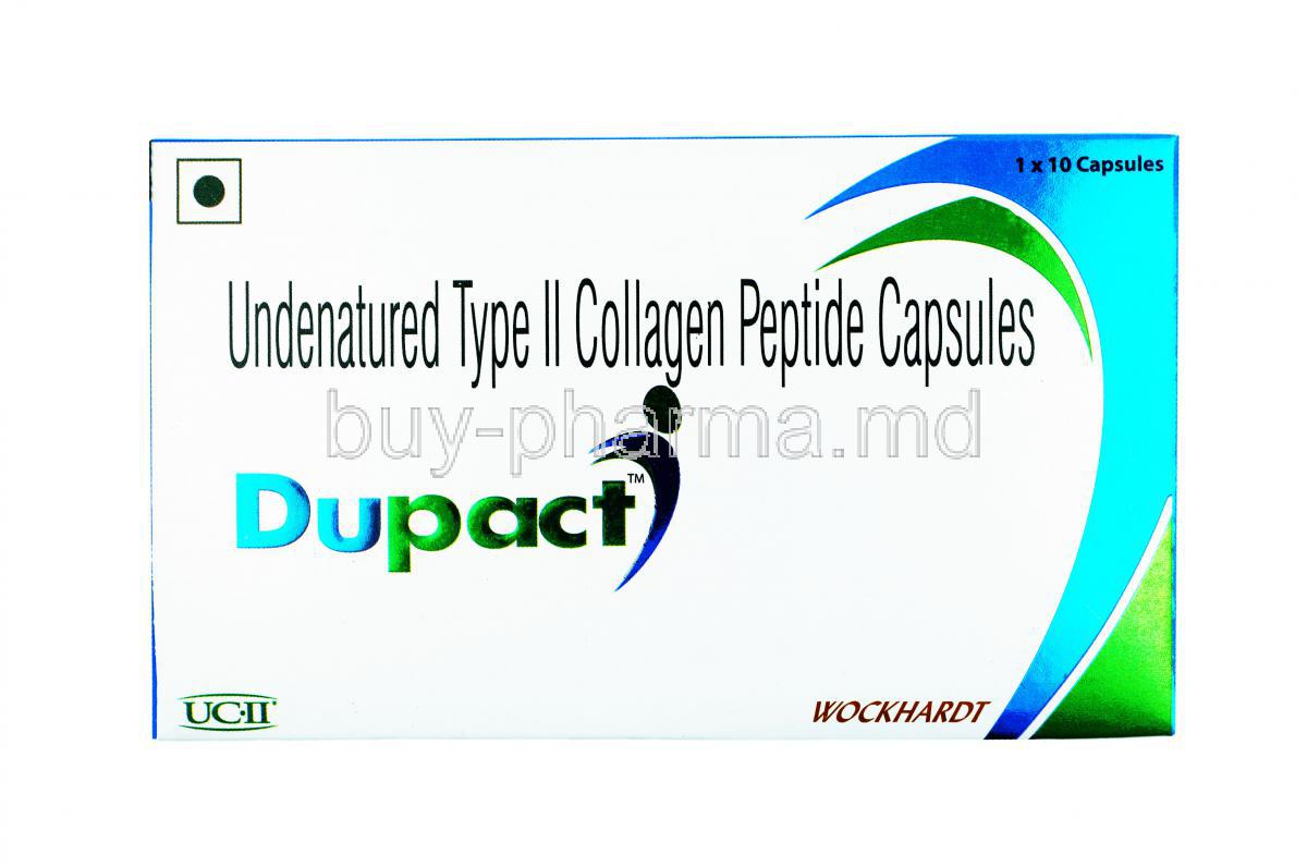 Dupact, Undenatured Type 2 Colagen