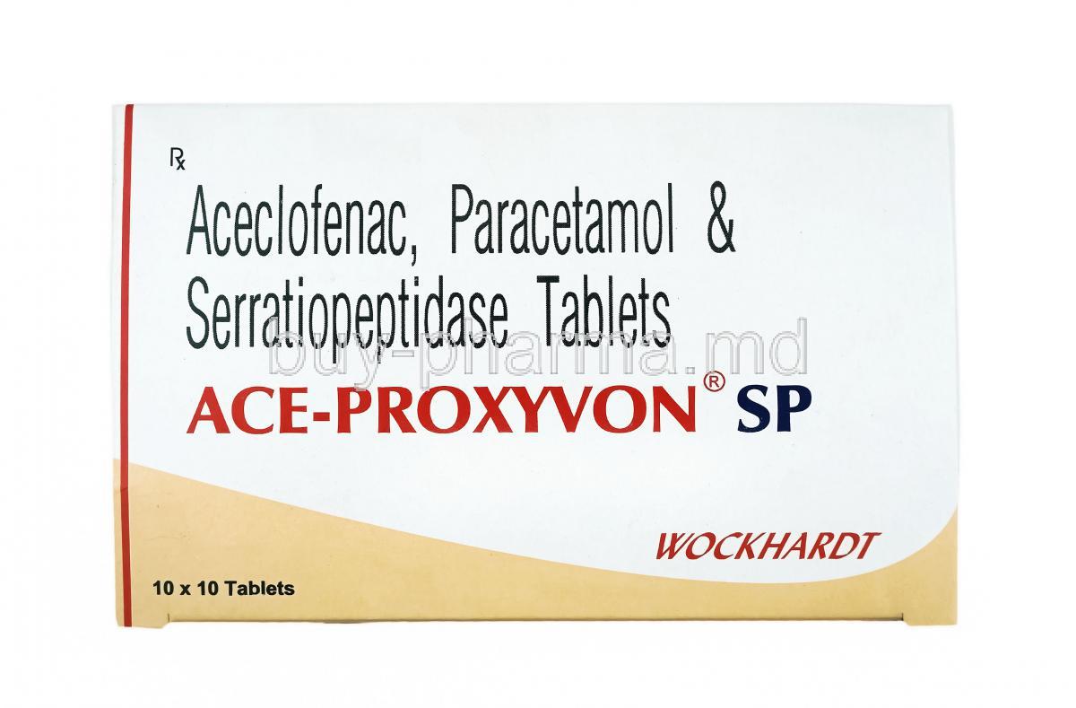 Ace Proxyvon , Aceclofenac, Paracetamol and Rabeprazole