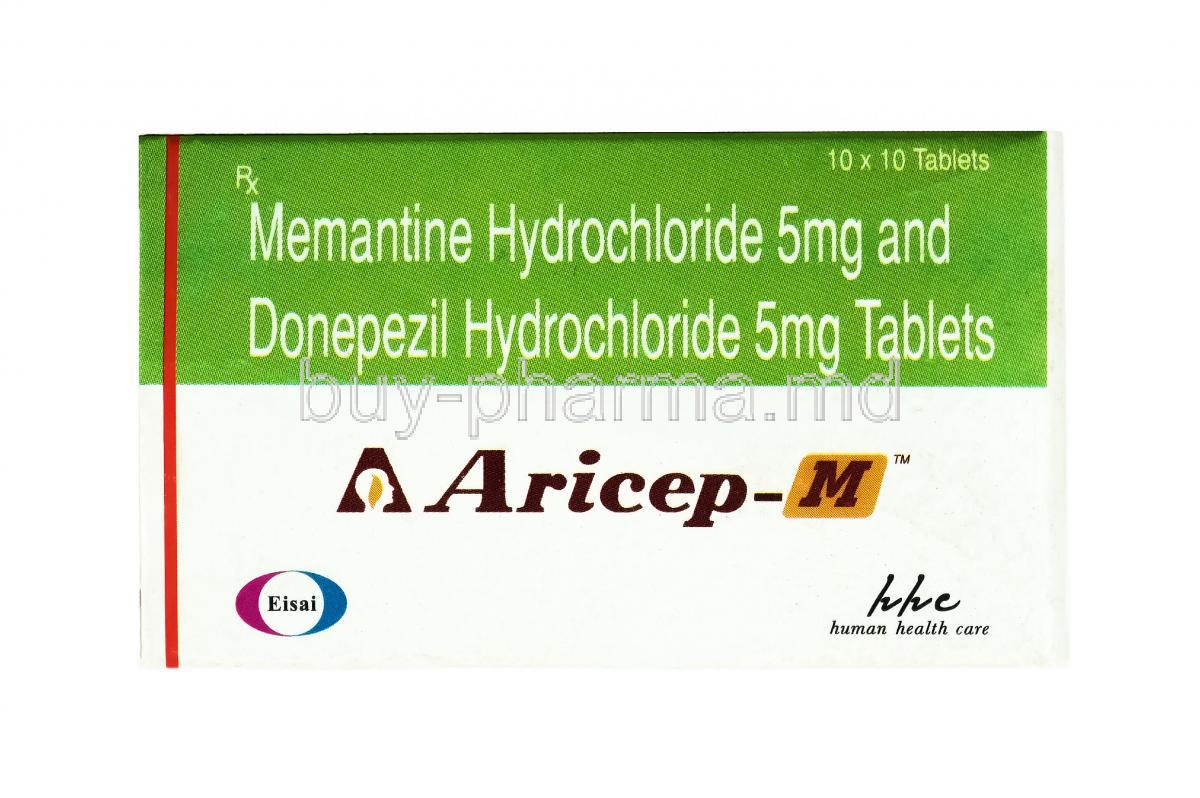 Aricep M, Donepezil and Memantine