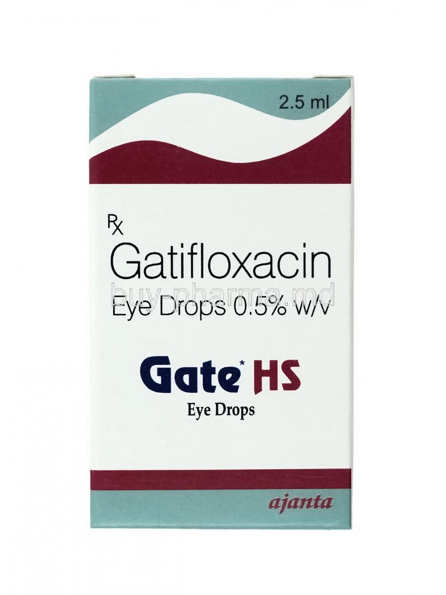 Gate HS Eye Drop, Gatifloxacin