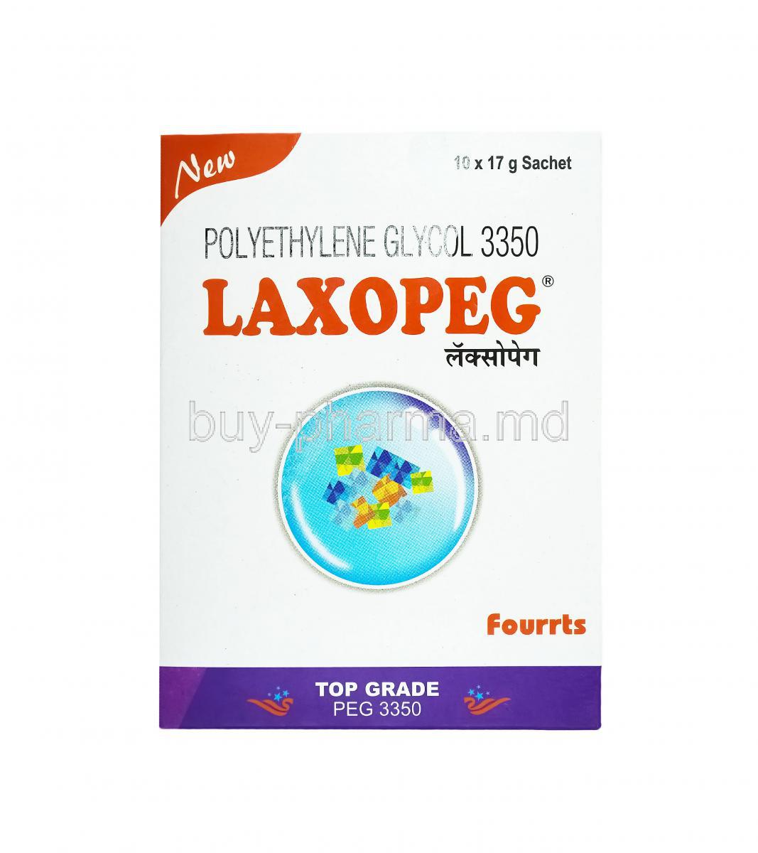 Laxopeg Powder, Polyethelene Glycol