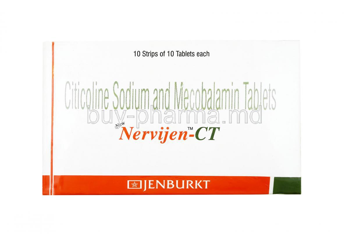 Nervijen CT, Citicoline, Folic Acid, Methylcobalamin and Vitamin B6