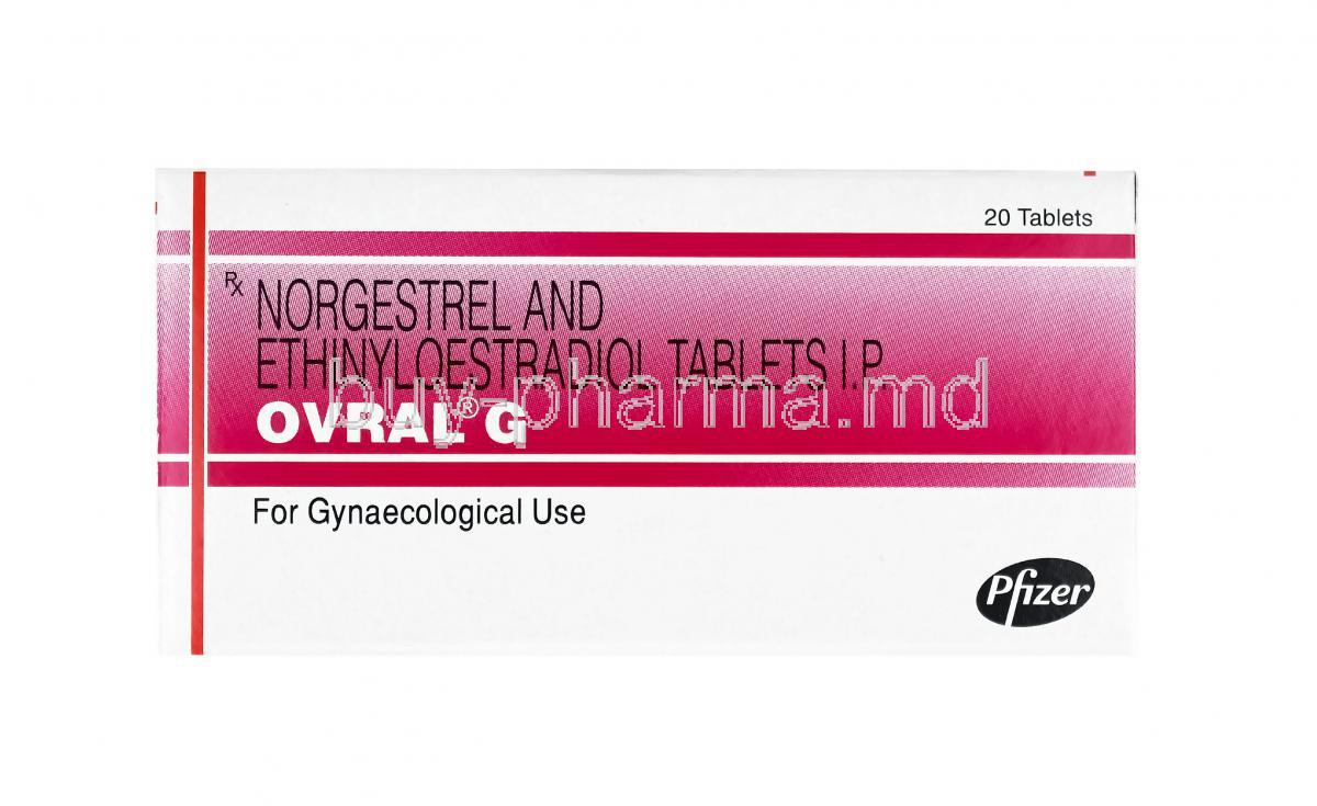 Ovral G, Norgestrel and Ethinyl Estradiol
