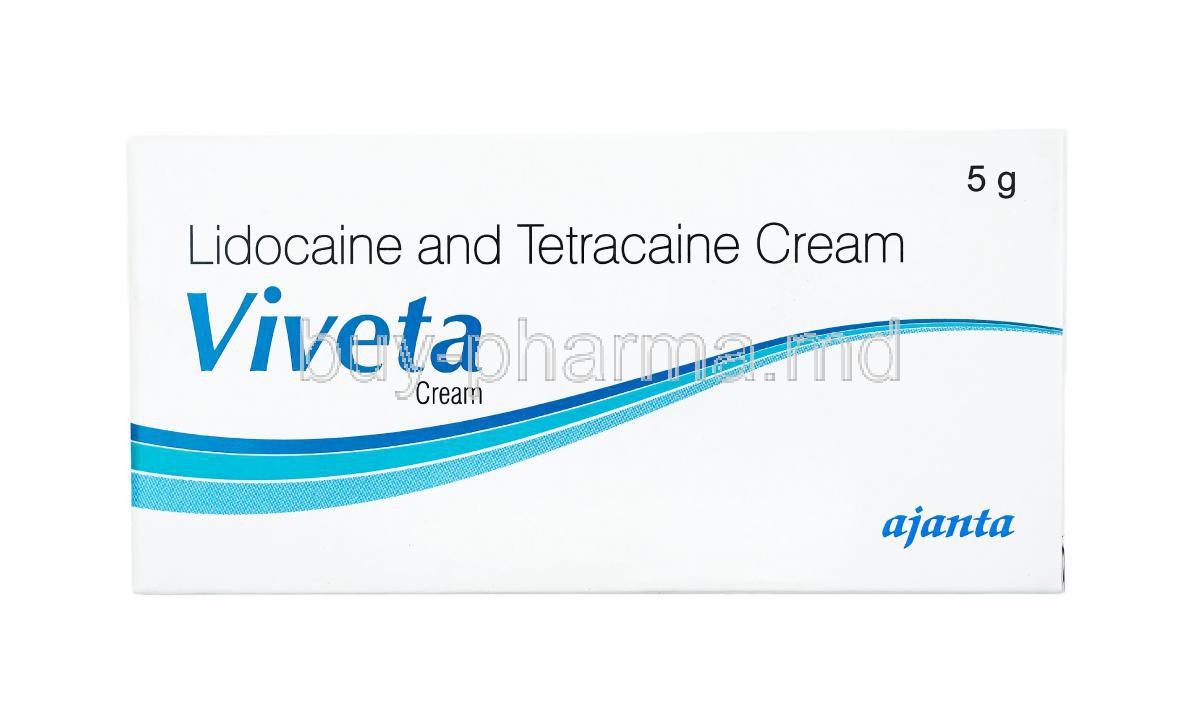 Viveta Cream, Lidocaine Topical and Tetracaine Topical