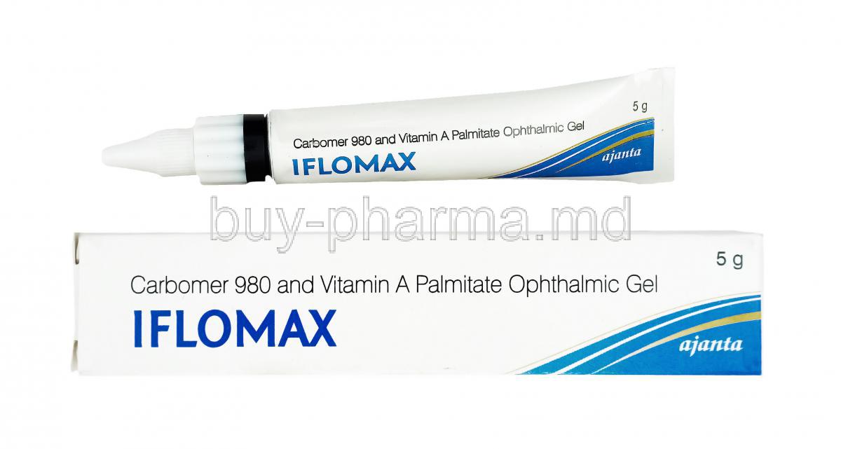 Iflomax Ophthalmic Gel, Carbomer Homopolymer and Vitamin A
