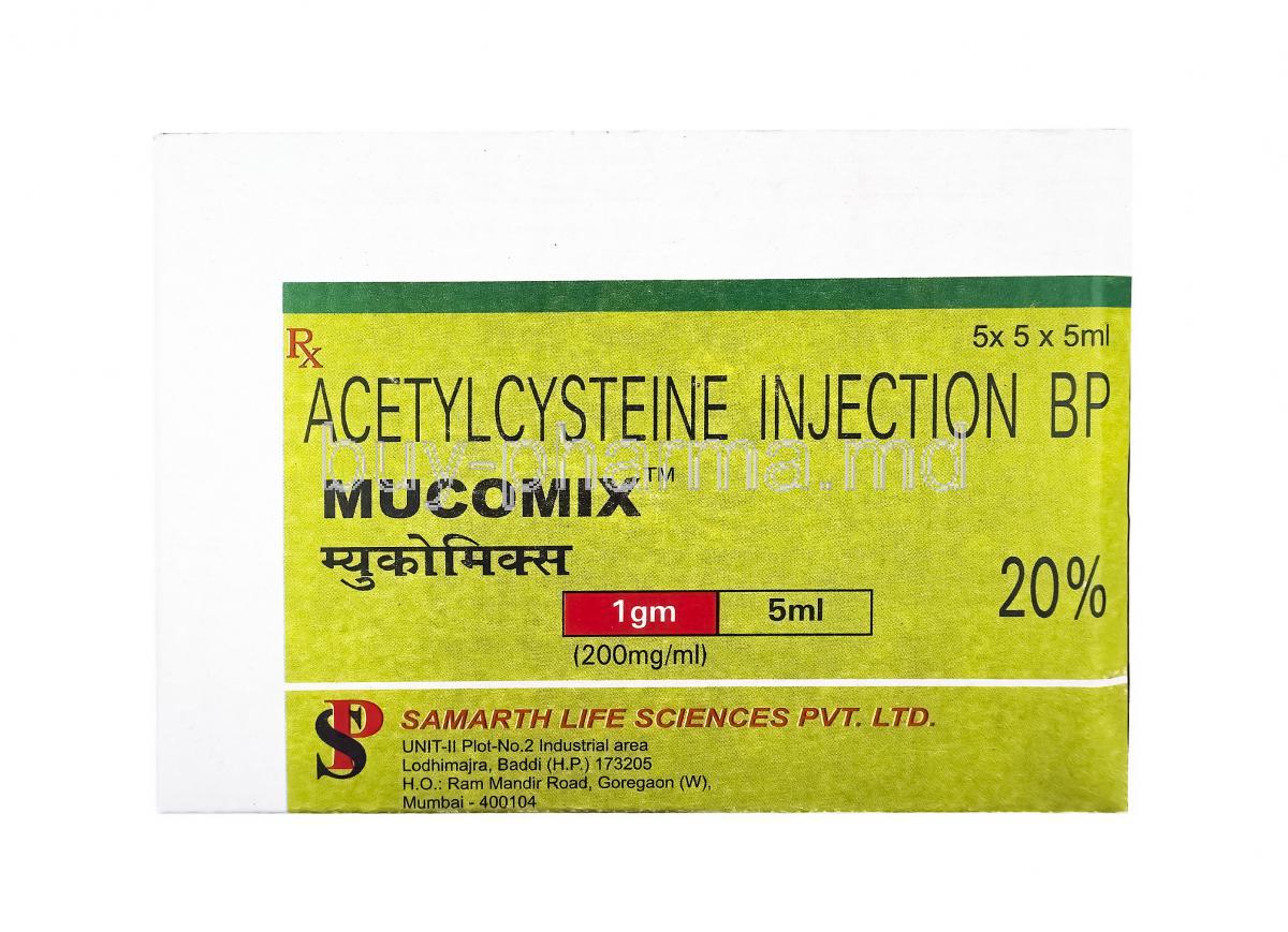 Mucomix Injection, Acetylcysteine