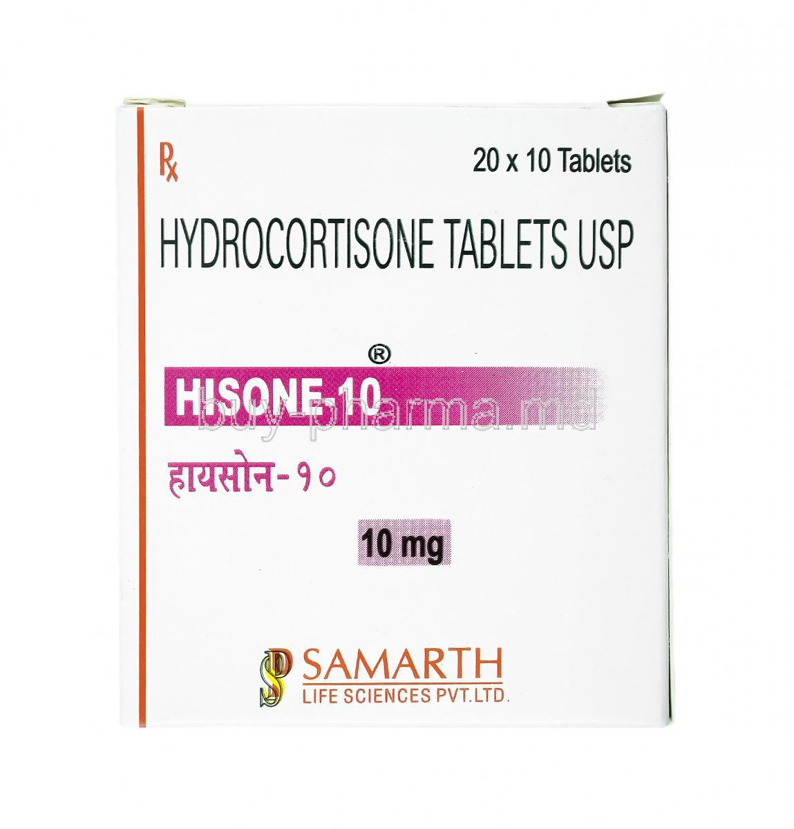 Hisone, Hydrocortisone 10mg