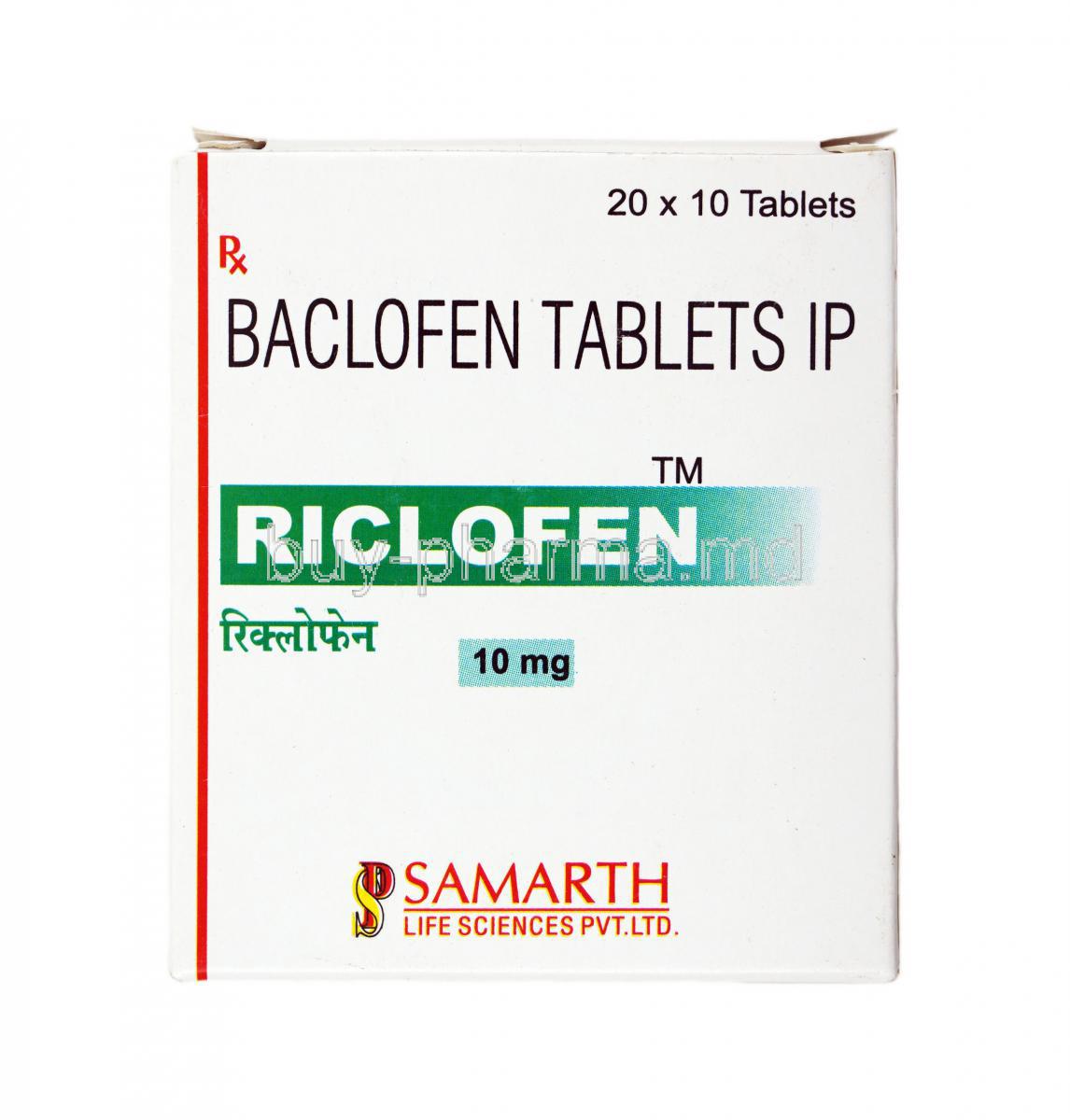 Riclofen, Baclofen