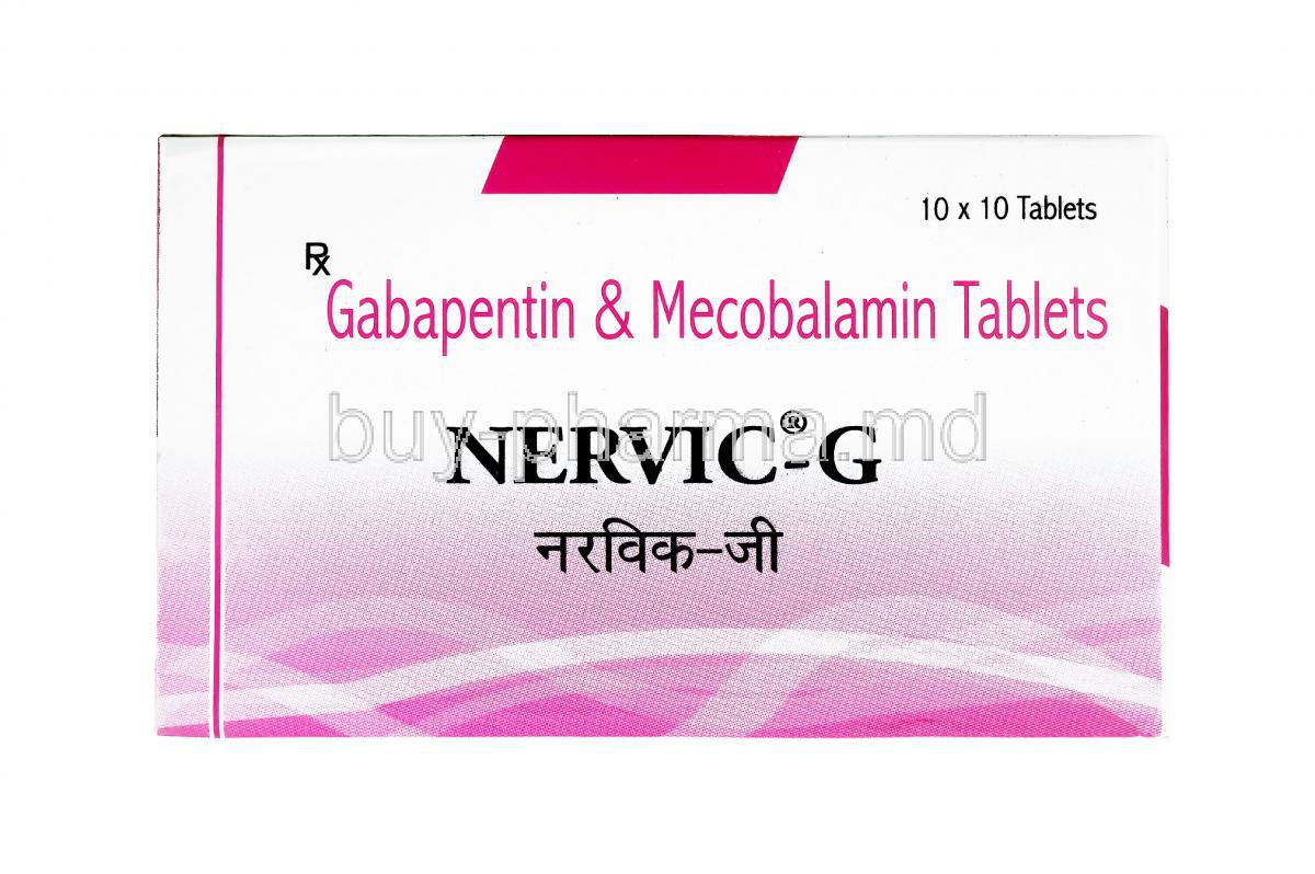Nervic G, Gabapentin and Methylcobalamin