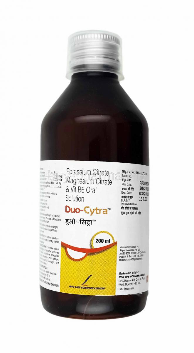 Duo Cytra Liquid bottle