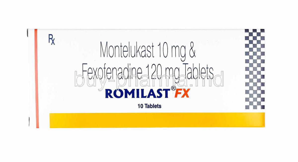 Romilast FX, Montelukast and Fexofenadine