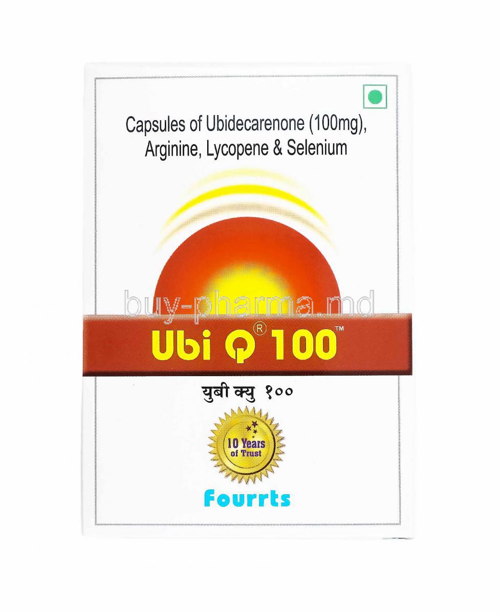 Ubi Q, Coenzyme Q10, Selenium and Arginine
