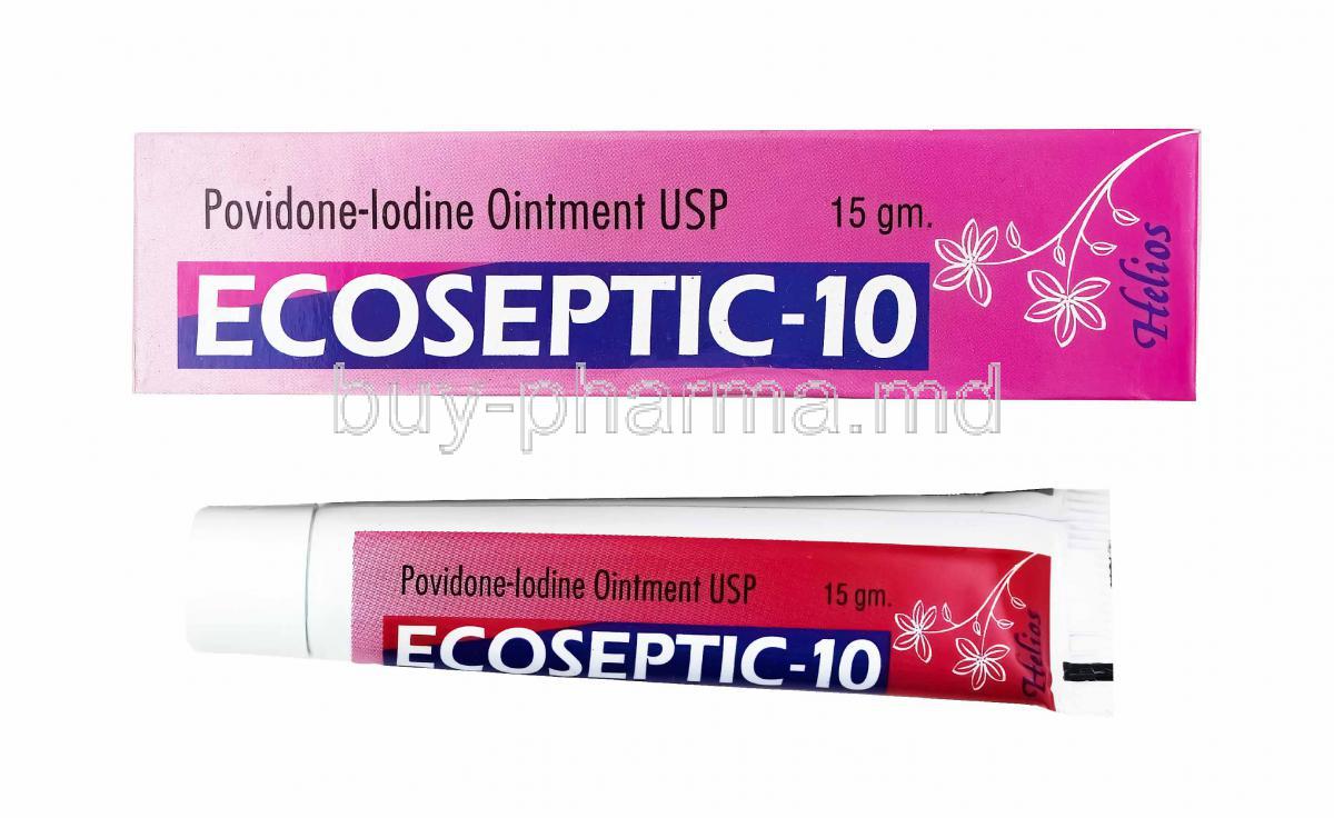 Ecoseptic Ointment, Metronidazole and Povidone Iodine