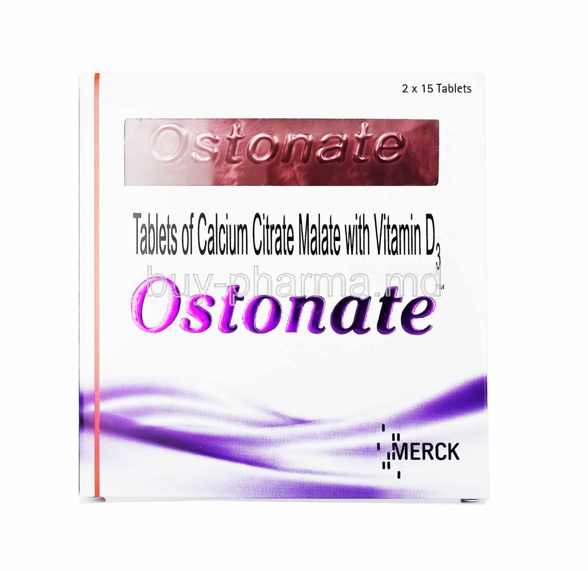 Ostonate, Calcium and Vitamin D3
