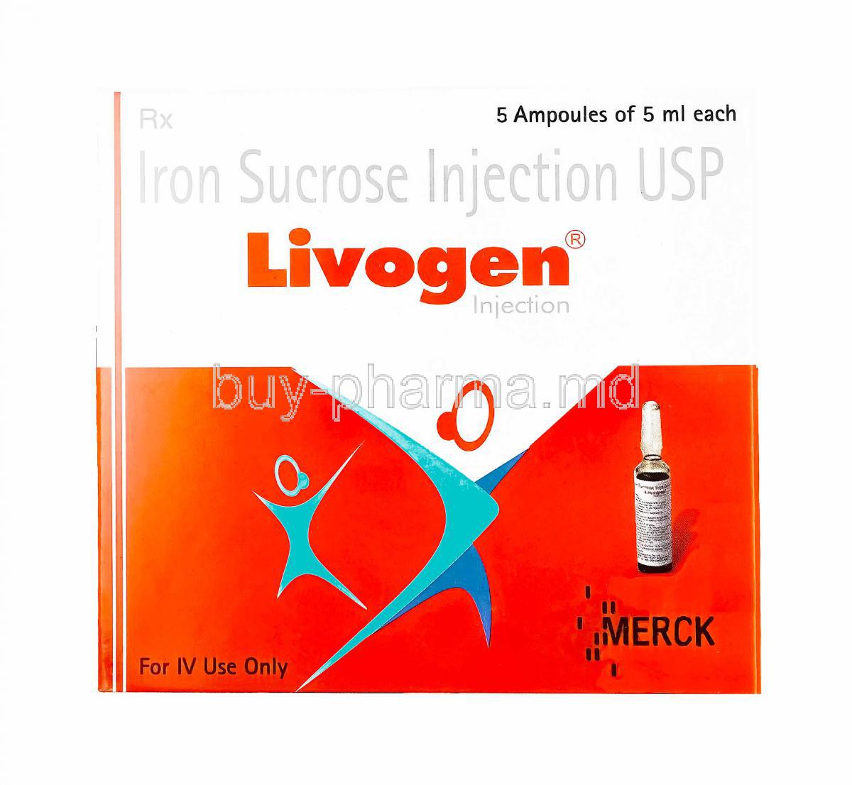 Livogen Injection, Iron