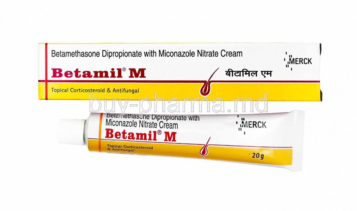 Betamil M Cream, Betamethasone and Miconazole