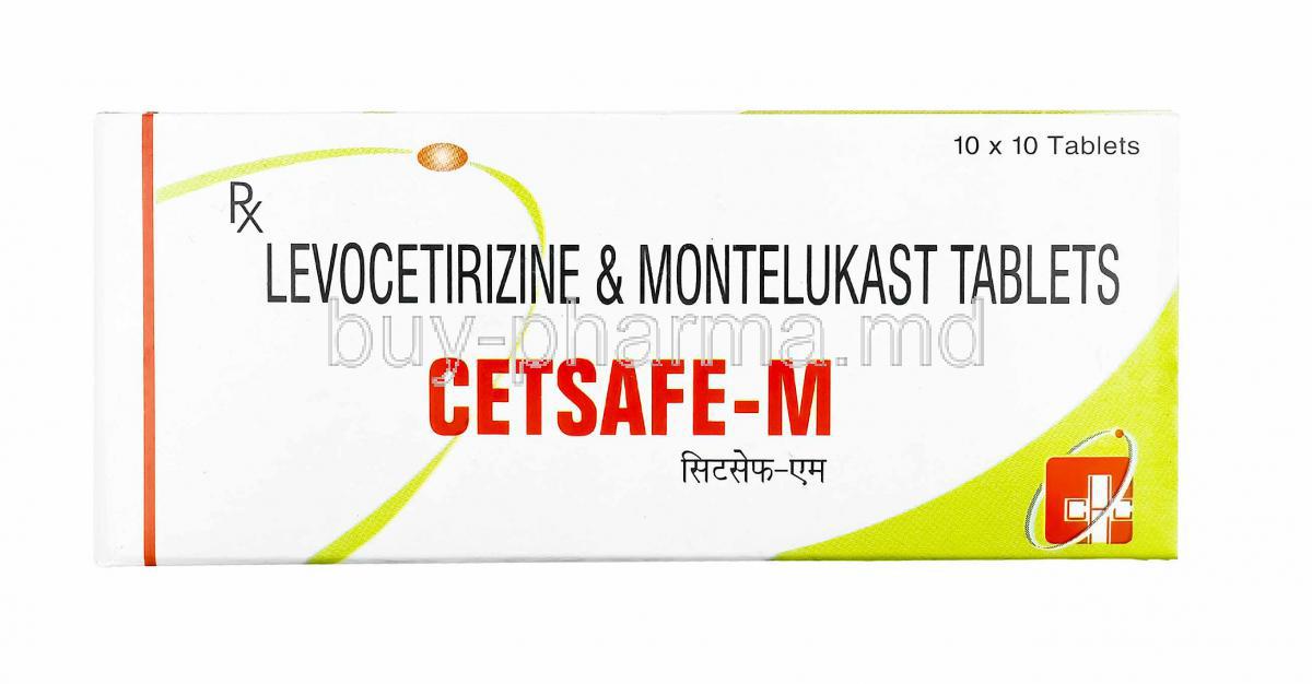 Cetsafe M, Levocetirizine and Montelukast