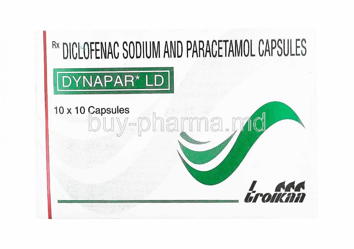 Dynapar LD, Diclofenac and Paracetamol