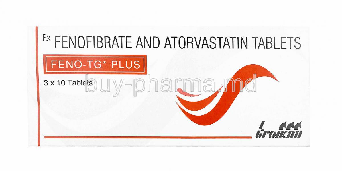 Feno-TG Plus, Atorvastatin and Fenofibrate