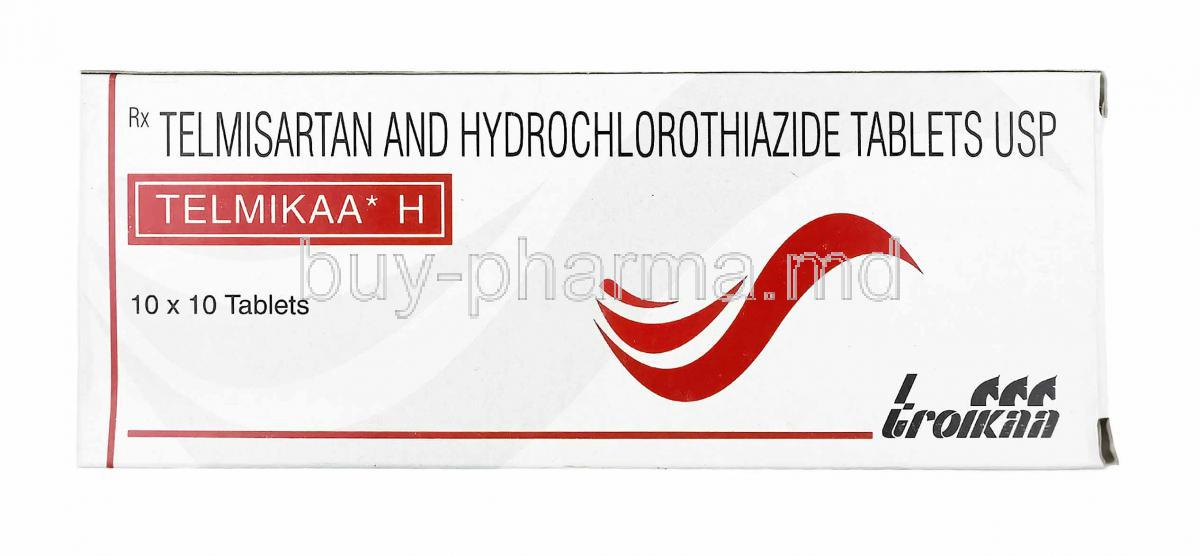 Telmikaa H, Telmisartan and Hydrochlorothiazide