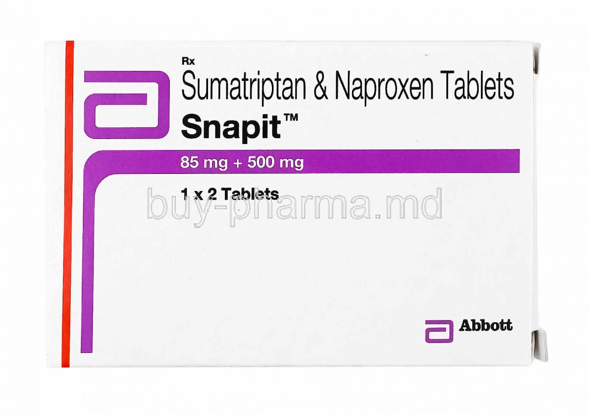 Snapit, Sumatriptan and Naproxen