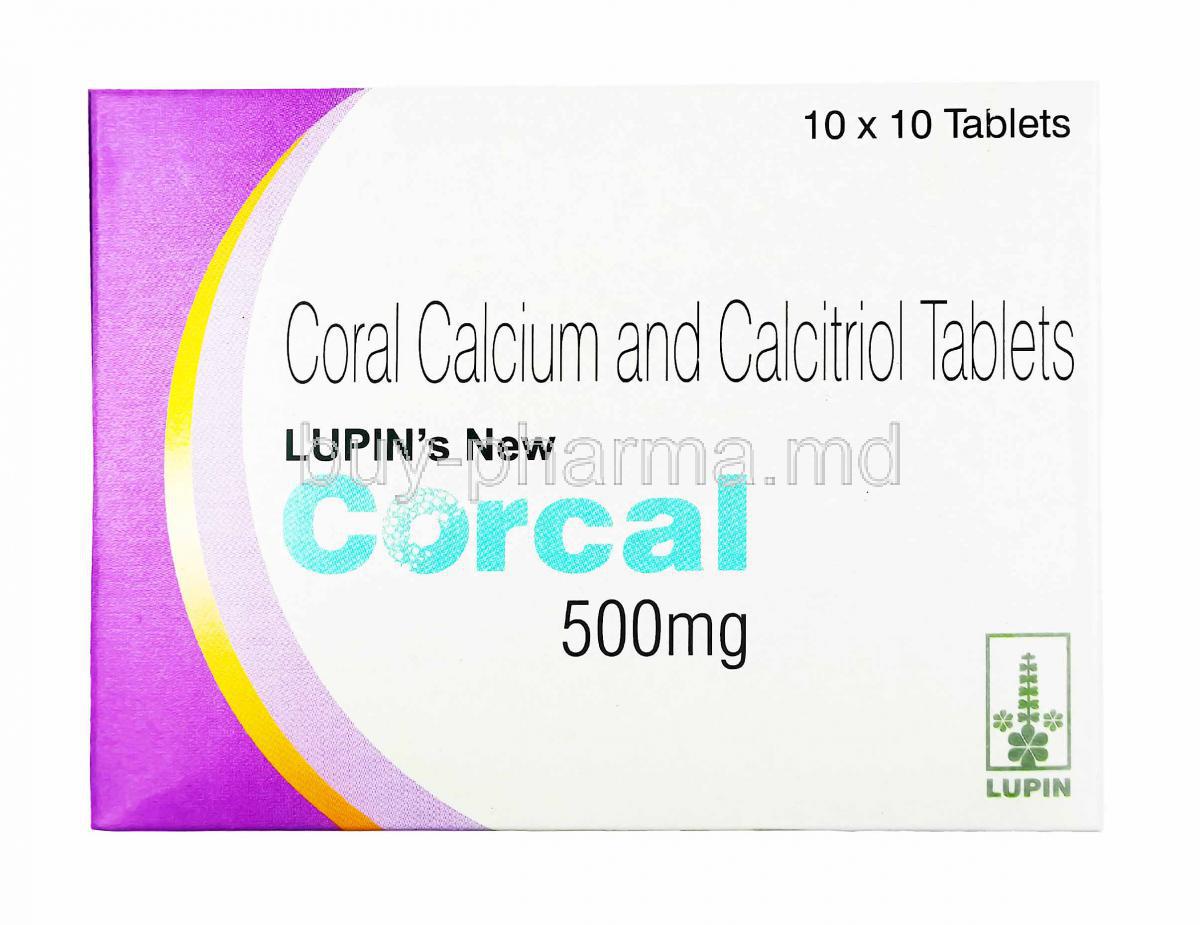 Corcal, Calcium and Calcitriol