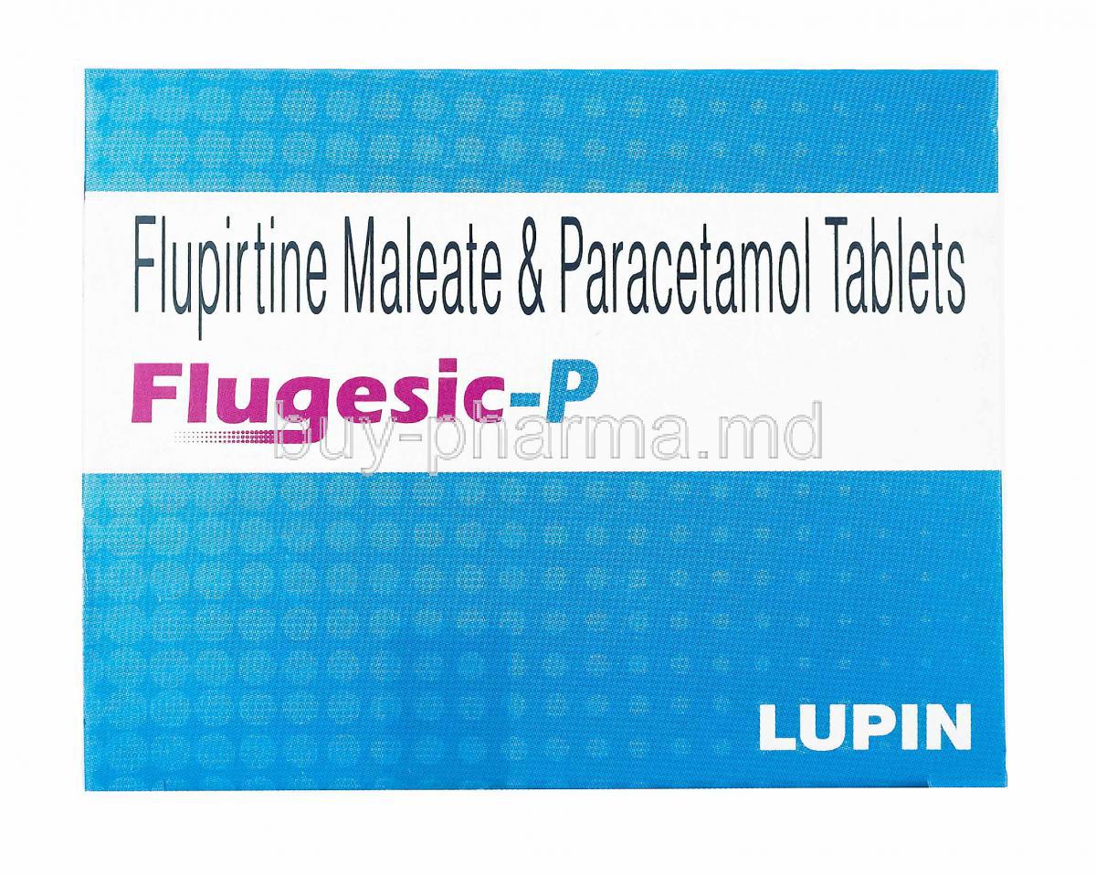 Flugesic-P, Flupirtine and Paracetamol