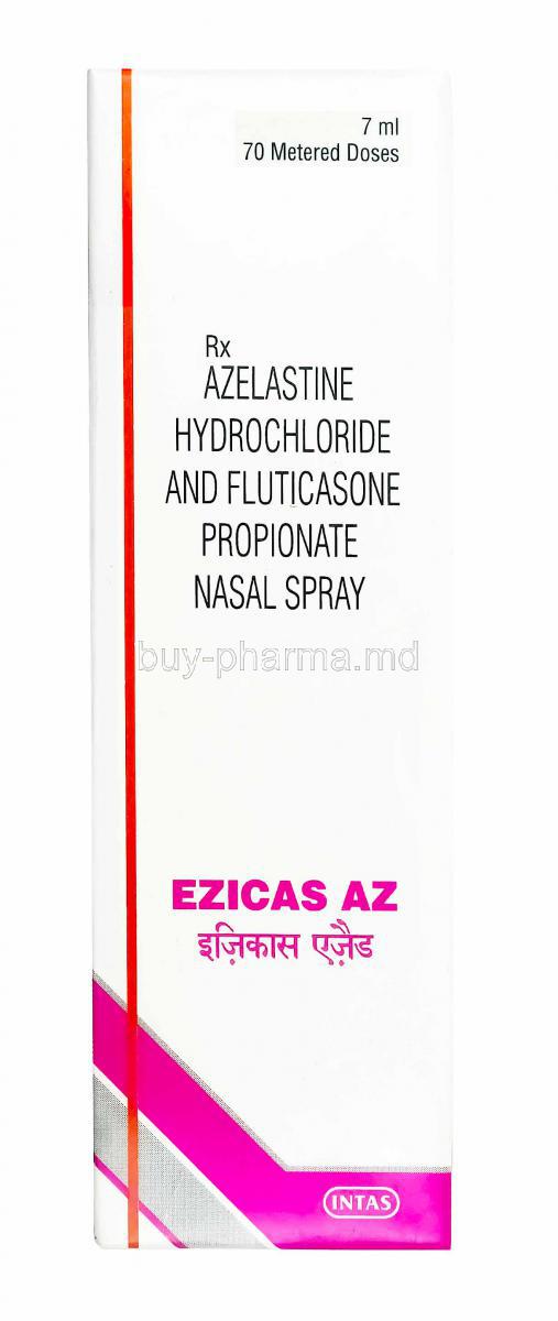 Ezicas AZ Nasal Spray,Fluticasone and Azelastine