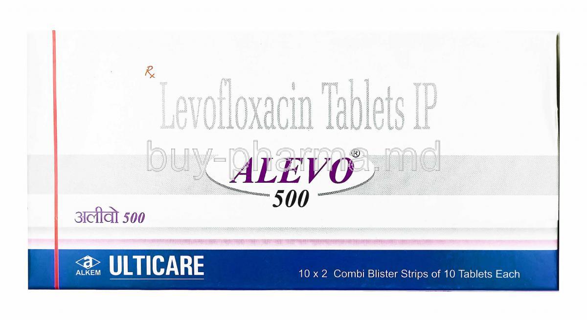 Alevo, Levofloxacin 500mg