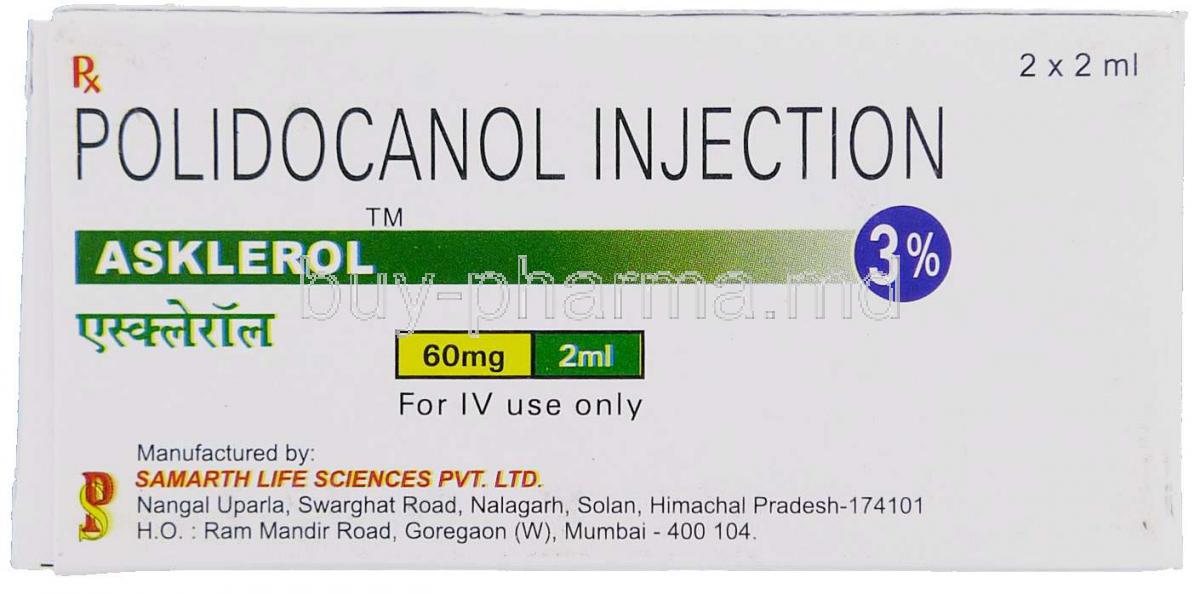 Asklerol, Polidocanol Injection 2 ml