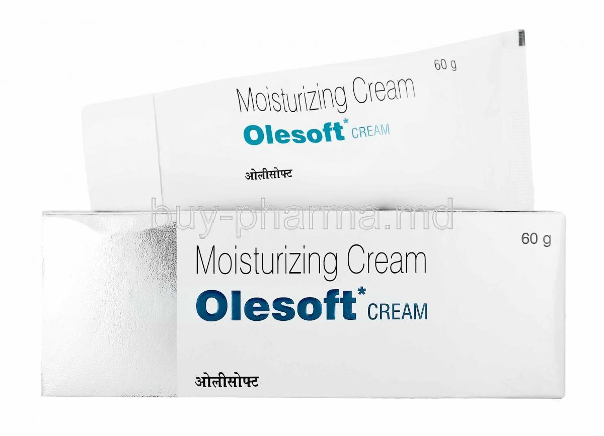 Olesoft Cream, Carboxylic Acid, Sodium Lactate and Olive Oil