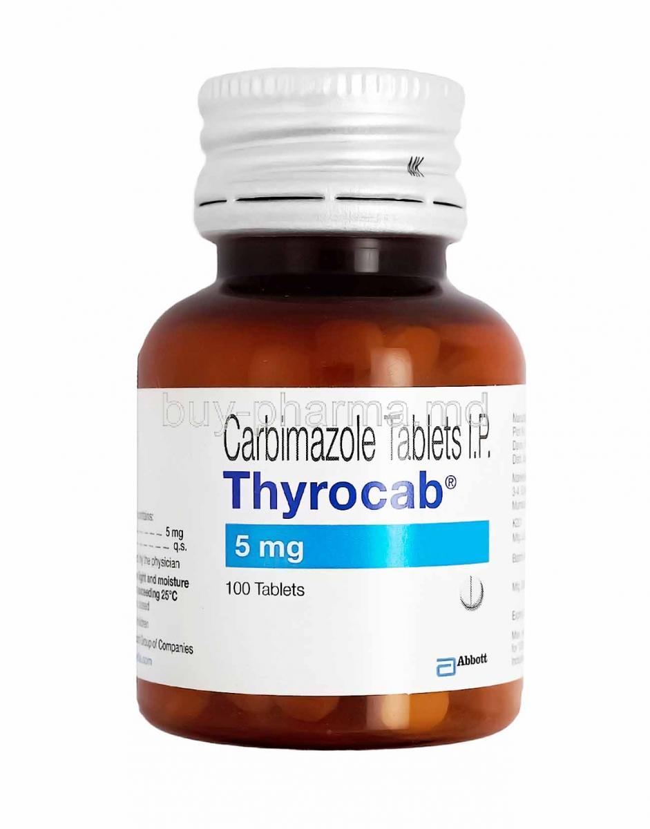 Thyrocab, Carbimazole 5mg