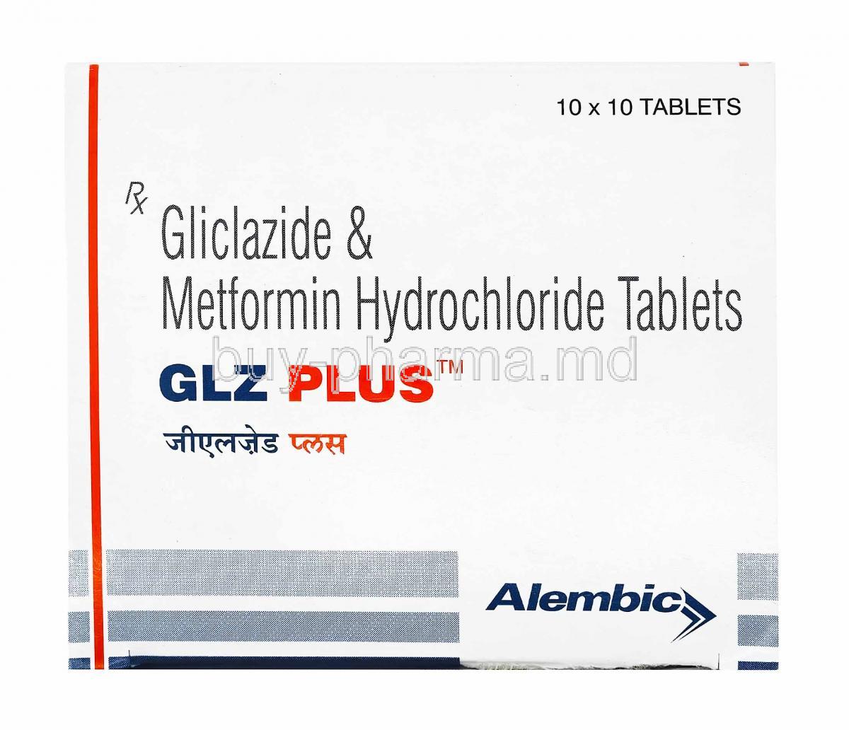 Glz Plus, Gliclazide and Metformin