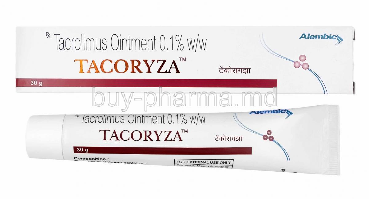 Tacoryza Ointment, Tacrolimus 30g