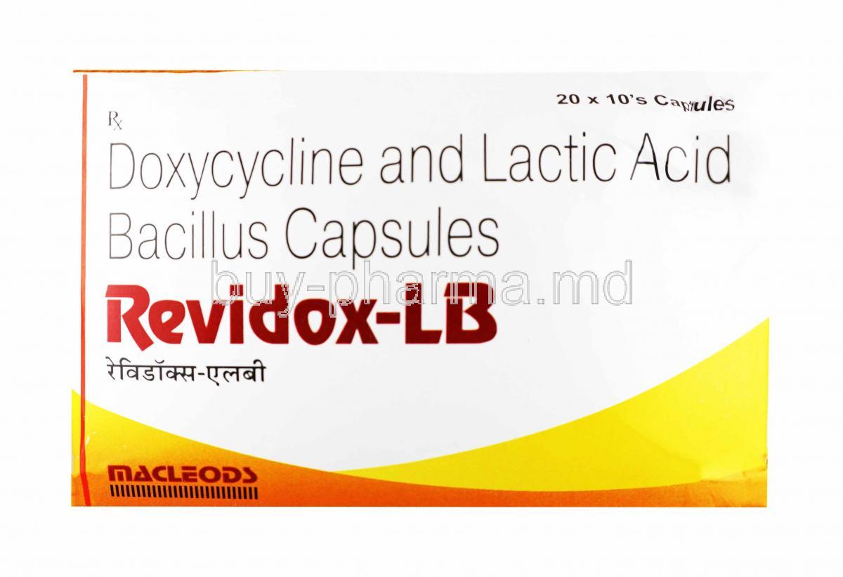 Revidox-LB, Doxycycline and Lactobacillus box