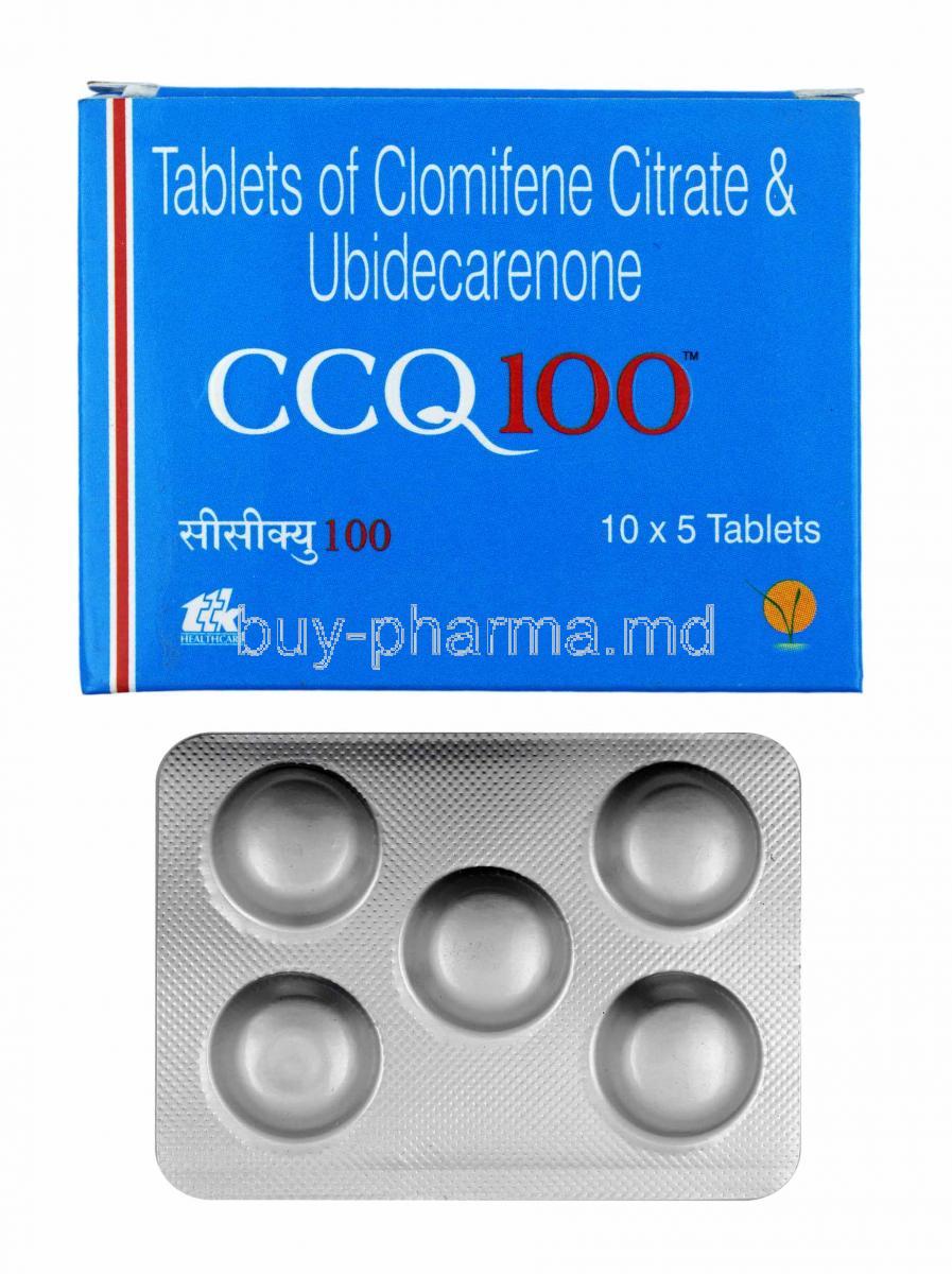 CCQ box and tablets