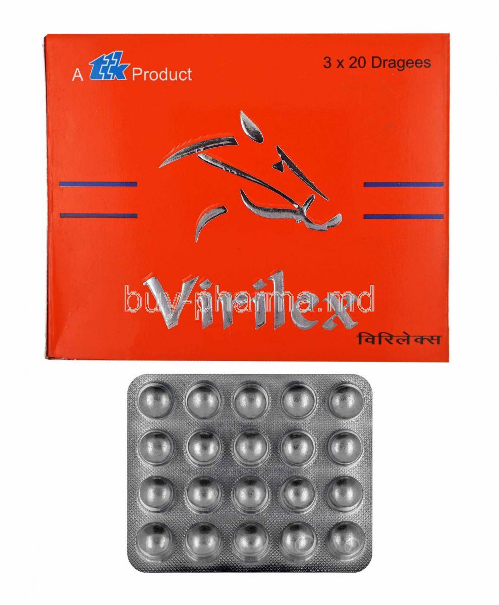 Virilex box and tablets