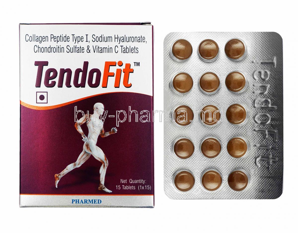 Tendofit box and tablets