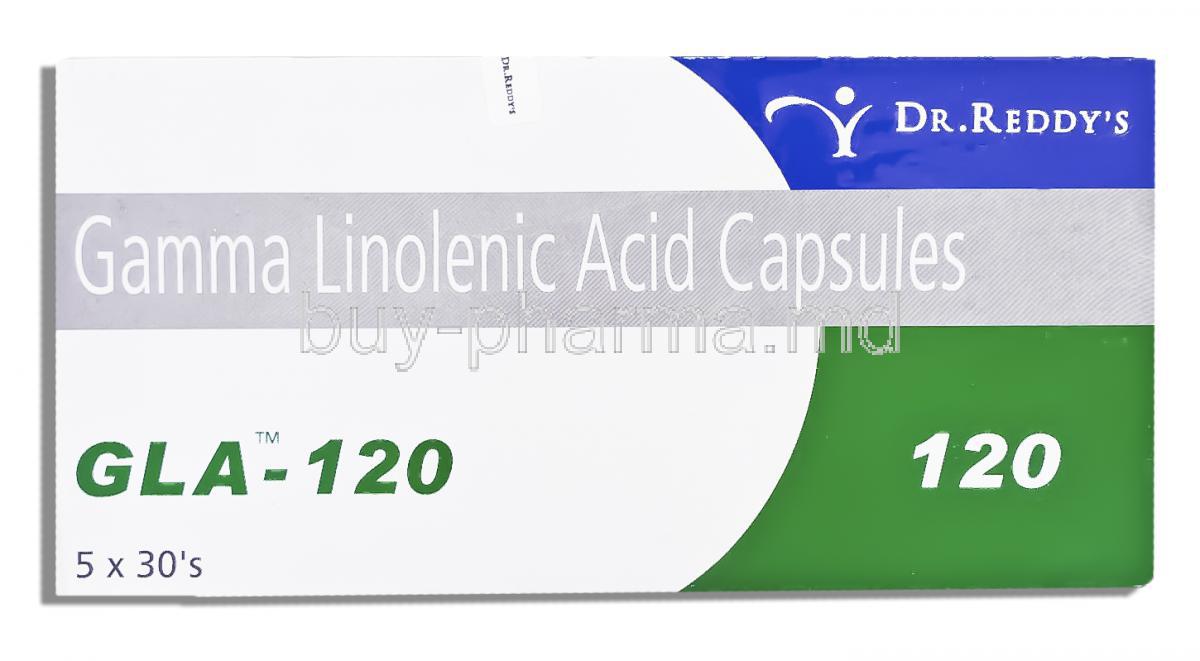 GLA 120,  Gamma Linoleic Acid 120 Mg  Capsule  (Dr Reddy's)