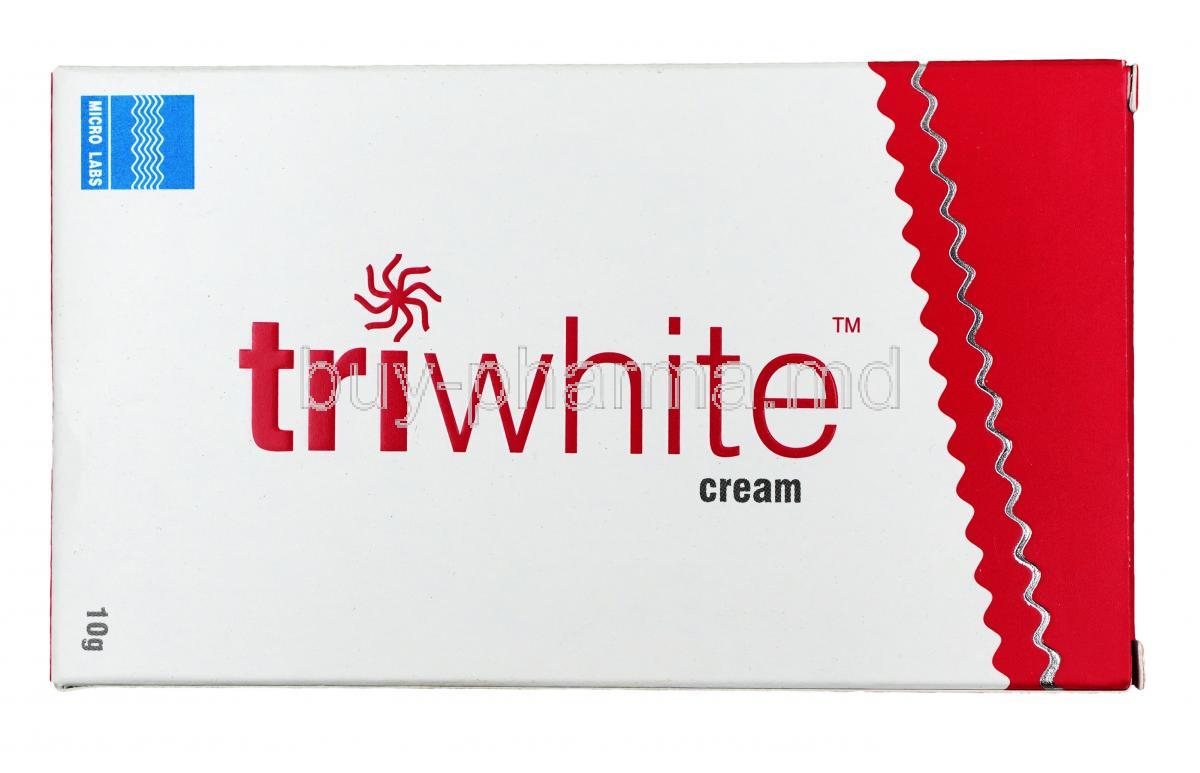 Triwhite cream, Tyrostat / Melanostatine / Beta white and others, Cream 10g, Box