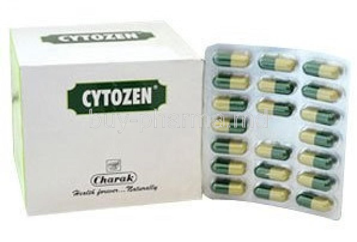 Cytozen box and capsules