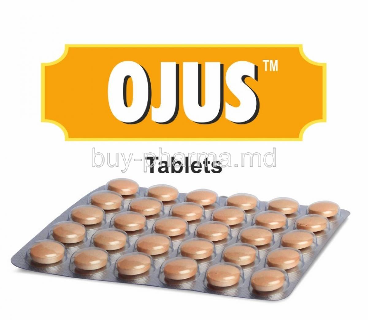 Ojus box and tablets