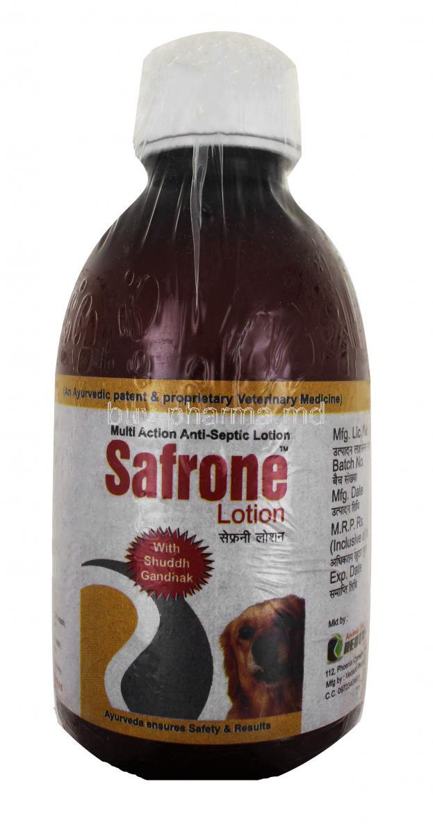SAFRONE Lotion, Anti-septic, Lotion 200g, Bottle