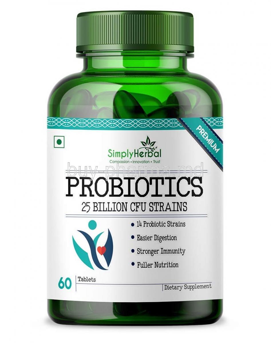 Simply Herbal Pro Biotics bottle