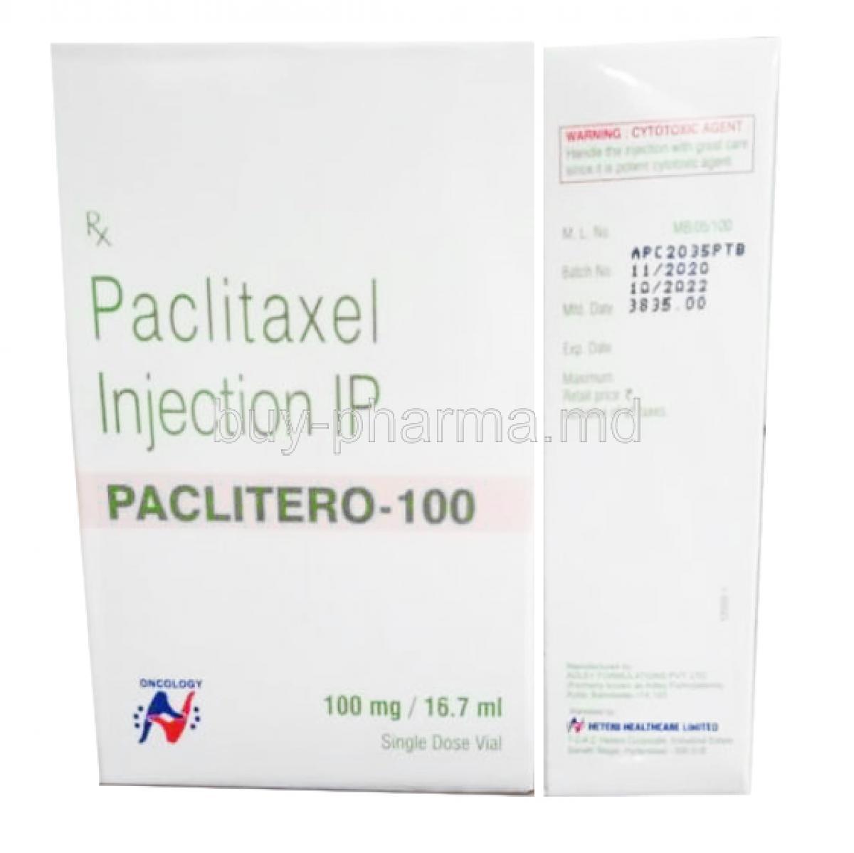Paclitero Injection, Paclitaxel 30mg  bos