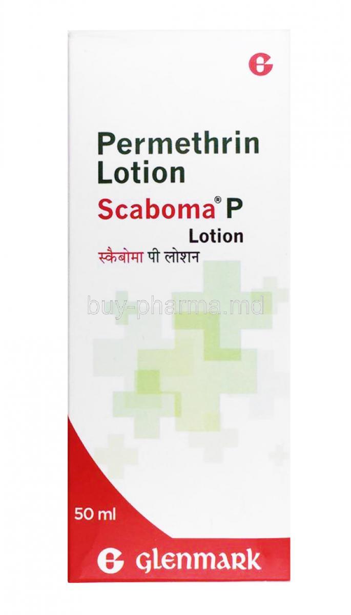 Scaboma P Lotion, Permethrin 5% 50ml box