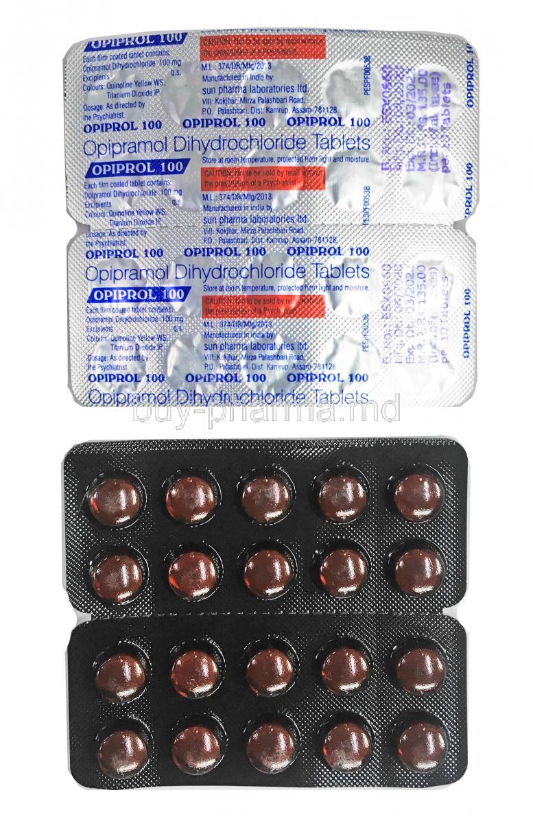 Opiprol, Opipramol tablet